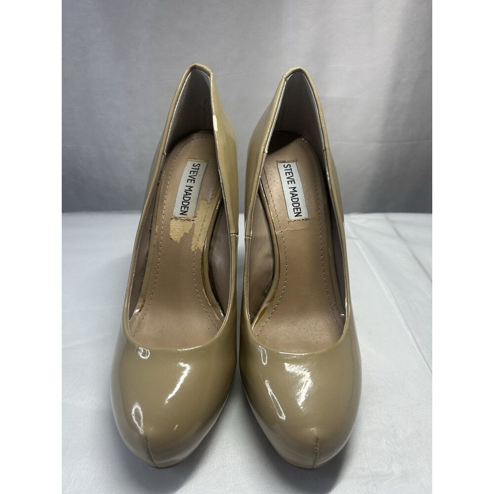 Steve Madden Theresa Heels Pumps Women’s Size 8 Beige